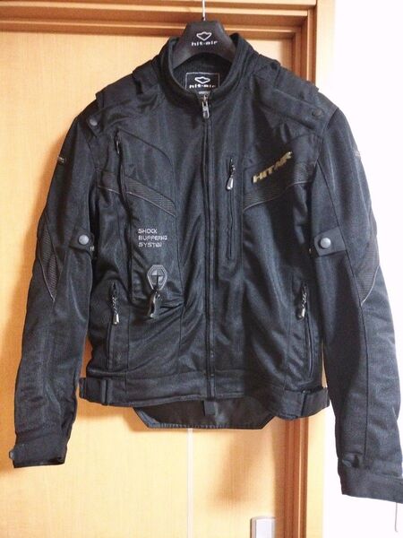 HIT-AIR ヒットエアー エアバッグ付 バイク用 メッシュジャケット Mサイズ