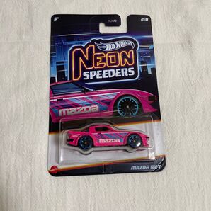 新品 ホットウィール ネオンスピーダーズ MAZDA RX-7 HotWheels