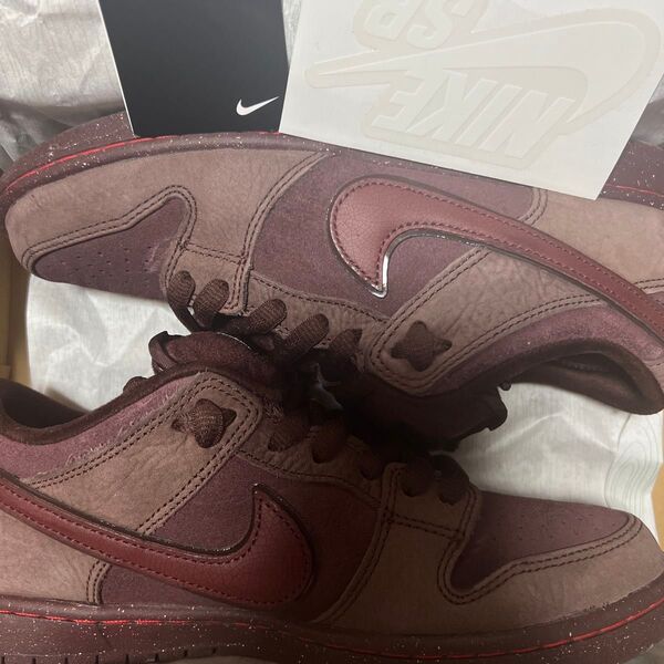 Nike SB Dunk Low PRM City of Love "Burgundy" 26.5