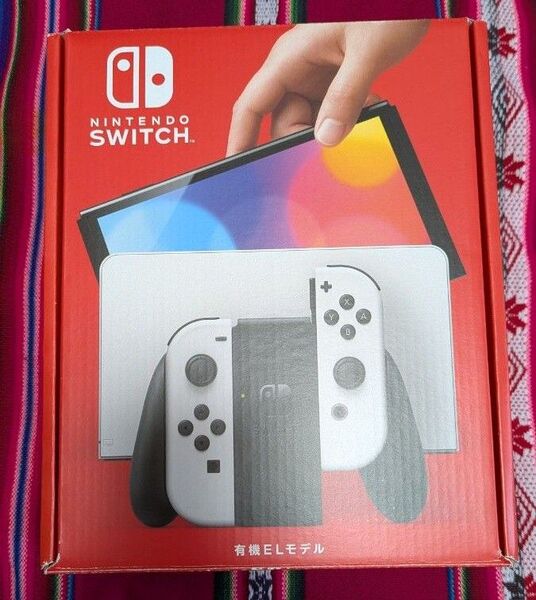 Nintendo Switch 有機ELモデル ホワイト 保護ガラス キャリングケース microSDカード128gb付き