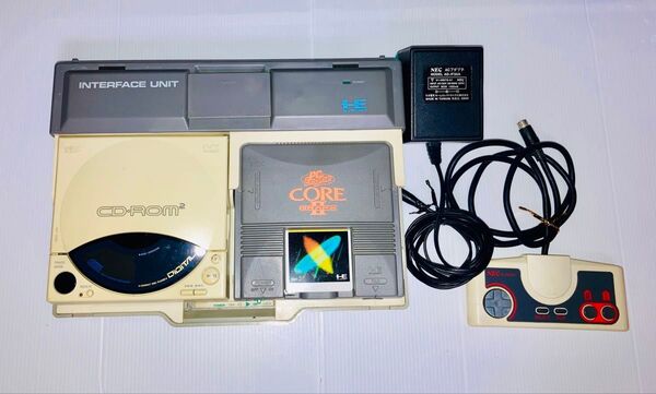 PCエンジン インターフェイスユニット CD-ROM NEC PC Engine IFU-30 コアグラ2 本体一式