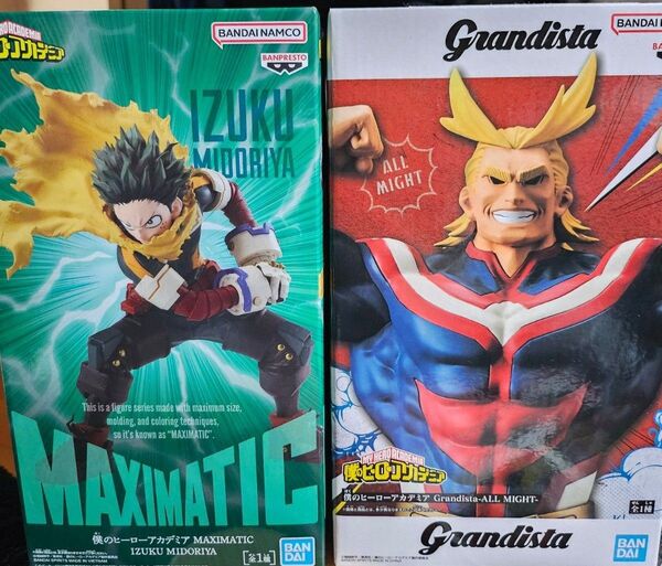 僕のヒーローアカデミア MAXIMATIC-緑谷出久- Grandista-ALL MIGHT- フィギュア