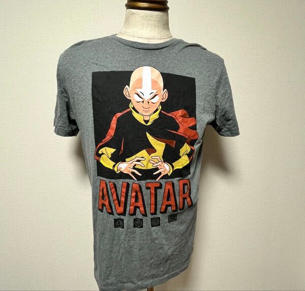 アバター Tシャツ グレー 古着 アニメTシャツ Mサイズ 半袖 半袖Tシャツ