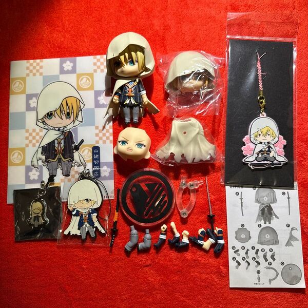 刀剣乱舞 山姥切国広 ねんどろいど メタルチャーム ラバーストラップ クリアファイル 本丸博 演奏回