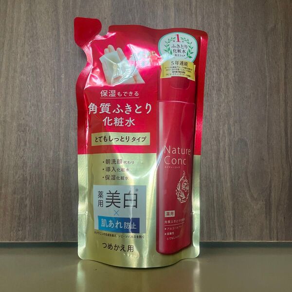 ネイチャーコンク 薬用 クリアローション とてもしっとり 詰替用/180ml