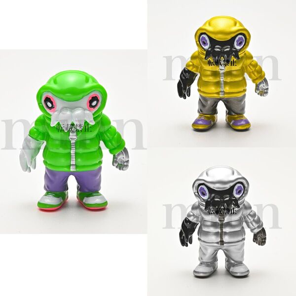 【未開封・3種】VAG 10th ANNIVERSARY クトゥルフオイド セット カプセルトイ ガチャ ソフビ