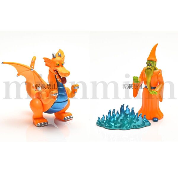 【未開封・2種】山崎若菜 THE DRAGON & WIZARD フィギュアコレクション ドラゴン カプセルトイ ガチャ 2