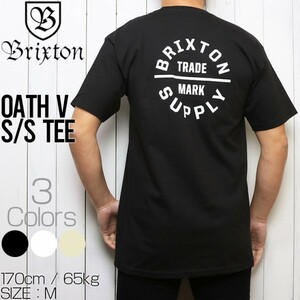 [クリックポスト対応] BRIXTON ブリクストン OATH V S/S TEE 半袖Tシャツ 16170 BLACK Sサイズ