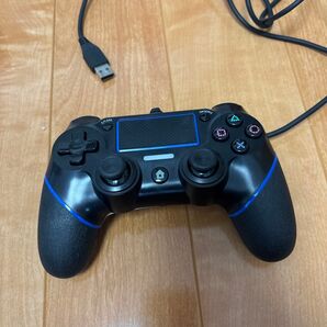 PS4 コントローラー ブラック 充電コード付き 非純正