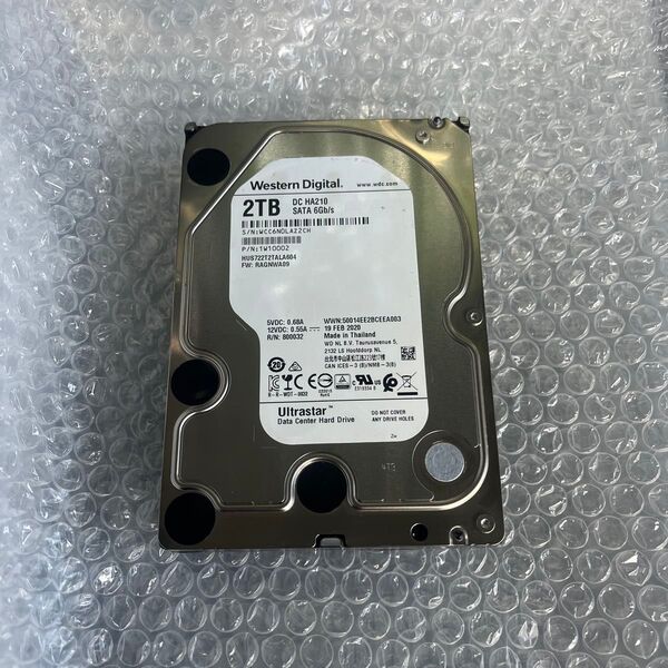 Western Digital 3.5インチ HDD 2TB