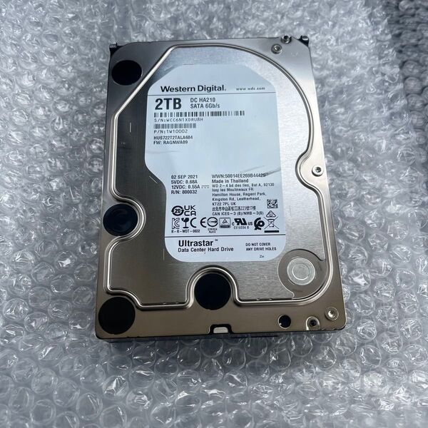 Western Digital 3.5インチ HDD 2TB
