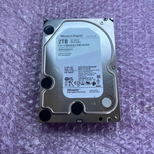Western Digital 3.5インチ HDD 2TB
