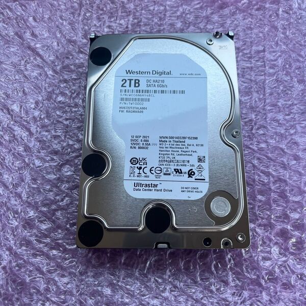 Western Digital 3.5インチ HDD 2TB