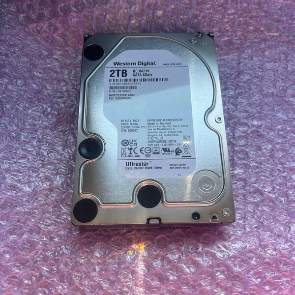 Western Digital 3.5インチ HDD 2TB