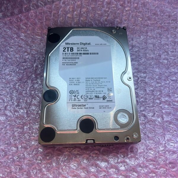 Western Digital 3.5インチ HDD 2TB