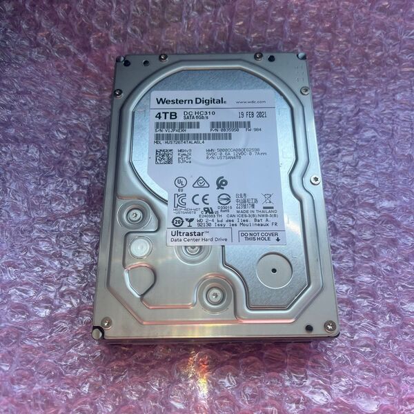 Western Digital 3.5インチ HDD 4TB
