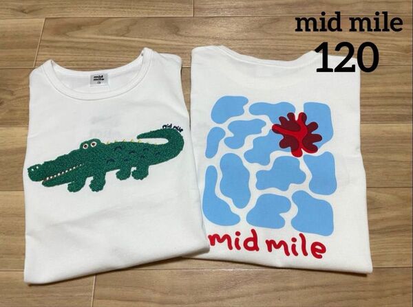 midmile 半袖Tシャツ 2枚セット