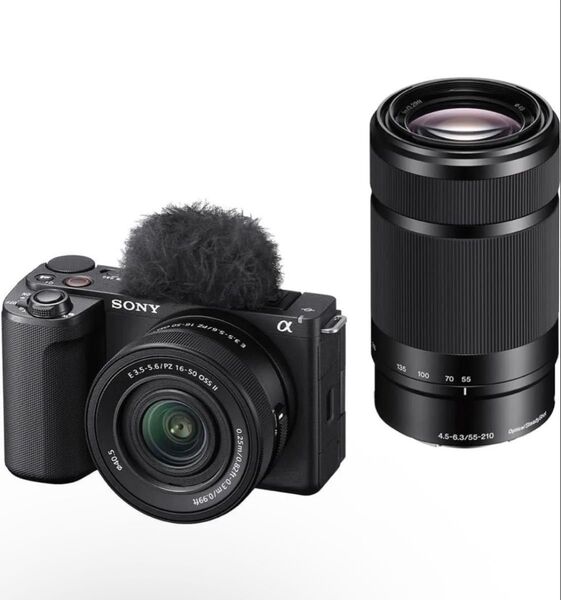 新品・未開封 SONY レンズ交換式VLOGCAM ミラーレス一眼カメラ ZV-E10M2 BQ ダブルズームレンズキット