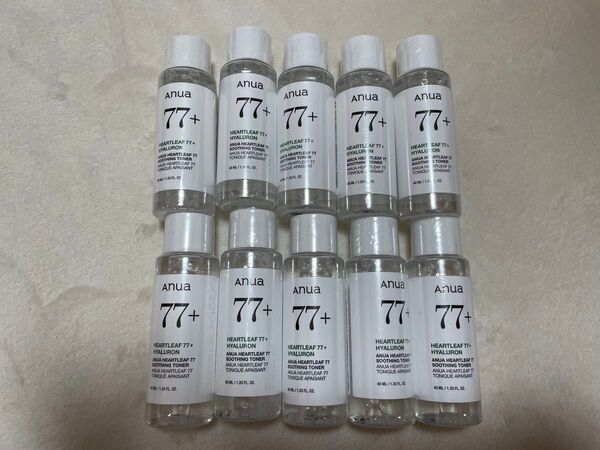 Anua ドクダミ77% スージングトナー40mLx10本セット《400mL》