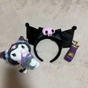 クロミ カチューシャ、ぬいぐるみ、カチューシャホルダー ぬいぐるみ サンリオ マスコット