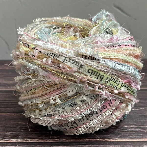 引き揃え糸 ハンドメイド ファンシーヤーン 毛糸