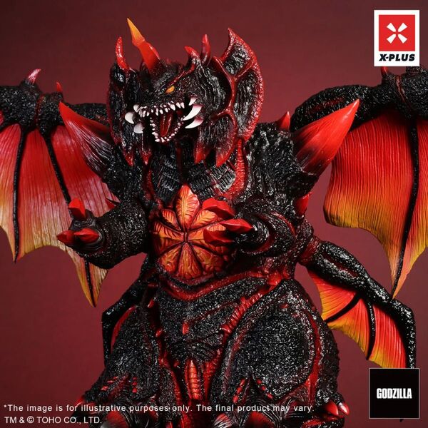 東宝大怪獣シリーズ デストロイア ポスターカラーVer. 北米限定 フィギュア エクスプラス ゴジラ X-PLUS