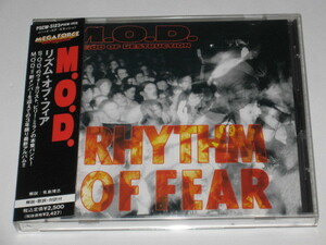 CD M.O.D.『リズム・オブ・フィア/Rhythm of Fear』帯付/MOD