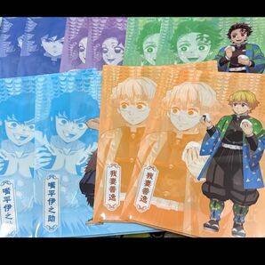 ファミリーマート キャンペーン鬼滅の刃オリジナルA4クリアファイル全5種×2セット 計10枚