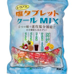 レクノス 塩タブレット クールMIX 袋入タイプ 500g