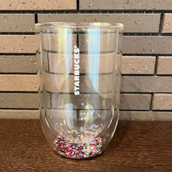 未使用 スターバックスコーヒー ホリデー2024 ダブルウォール耐熱グラス オーロラ