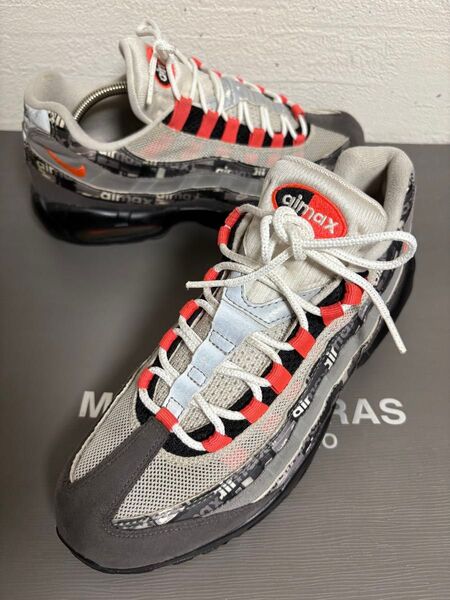 アトモス ナイキ atmos × Nike AirMax 95 "Red We Love Nike 27cm