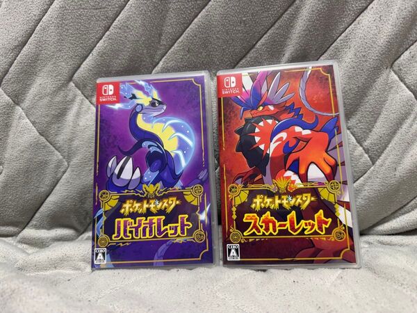Nintendo Switch ポケットモンスター スカーレット バイオレット ゲームソフト セット