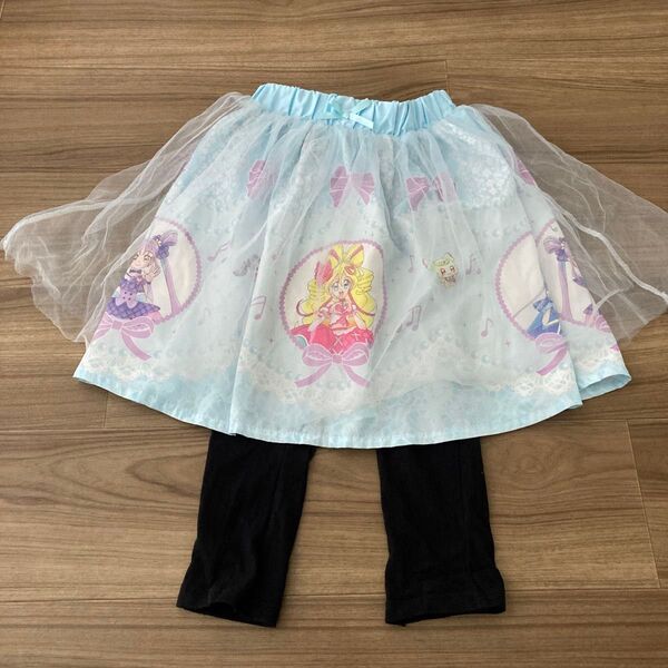 アイドルプリキュアスパッツスカート