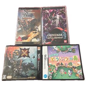 PSP/3DSソフト 4本セット まとめ売り