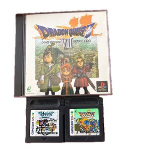 ドラゴンクエストVII エデンの戦士たち ドラゴンクエストモンスターズ1.2の3点セット