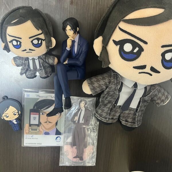 名探偵コナン 諸伏高明 ぬいぐるみ アクリルスタンド ちょこのせフィギュア エモカ EMOCA B賞 G賞 セガラッキーくじ