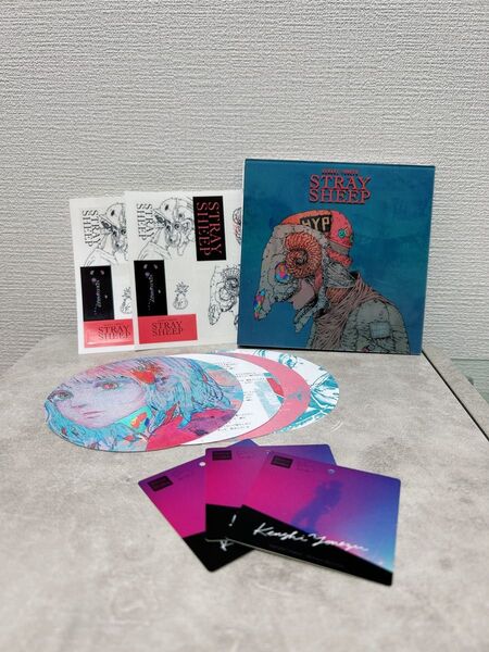 米津玄師 STRAY SHEEP アートブック ステッカー 歌詞カード