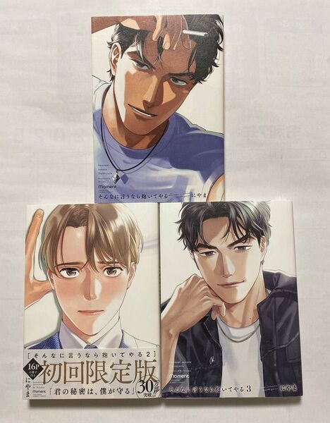 そんなに言うなら抱いてやる 1〜3巻セット にやま