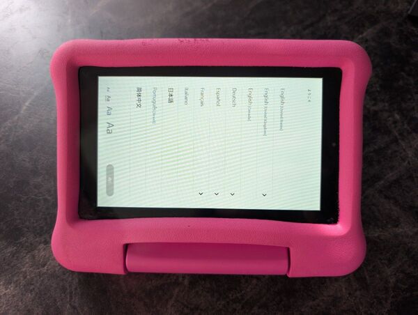 Amazon Fire キッズモデル タブレット ピンク