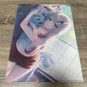 ホロライブ 百鬼あやめ ローソンコラボ クリアファイル
