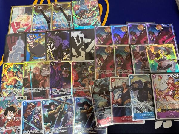 ワンピースカード ザベスト2 サンジ ドンカード 金 パラレル ジンベエ ティーチ 金ドン 反行儀キックコース ナミ