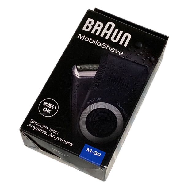 ブラウン BRAUN シェーバー モバイルシェーブ M-30 新品