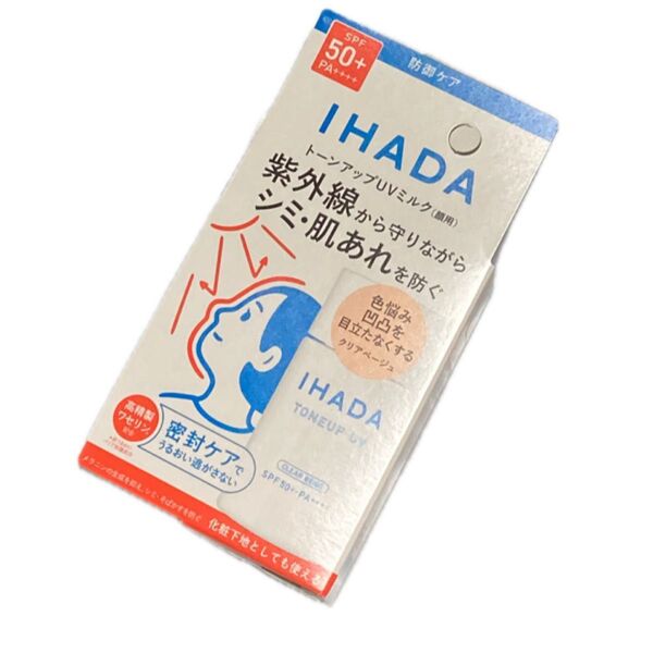 イハダ 薬用フェイスプロテクトUV ミルク SPF50+ PA++++ 30ml(医薬部外品) 新品 未開封
