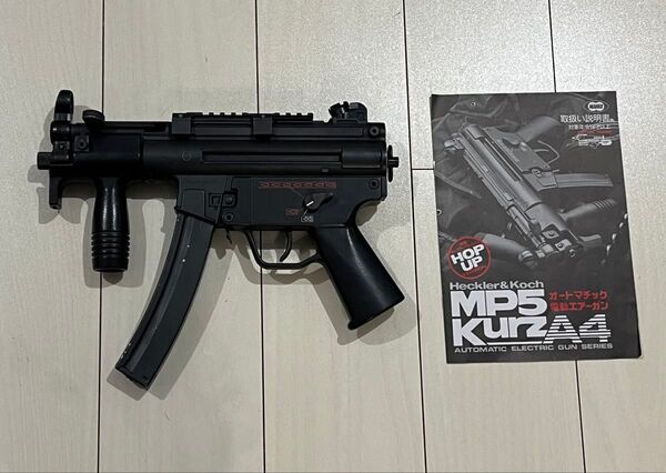 東京マルイ スタンダード電動ガン H&K MP5K A4 カスタム クルツ レイル Kurz STD PDW ロングマガジン付