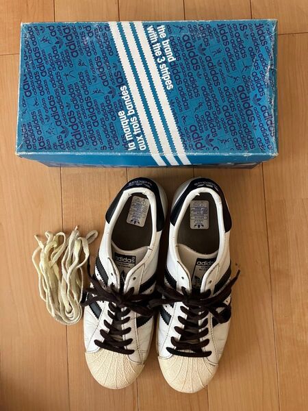 アディダス スーパースター フランス製 80年代 adidas superstar france 27.0cm 80s オリジナル
