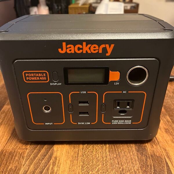 【美品】Jackery ポータブル電源400 PTB041 400W