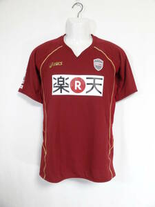 ヴィッセル神戸 2009 ホーム ユニフォーム XO アシックス ASICS 送料無料 Vissel Kobe Jリーグ サッカー シャツ