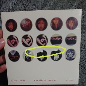 ☆レア仕様▲紙ジャケットに剥がれ有り【中古/自己判断C品】安室奈美恵 CAN YOU CELEBRATE? 歌の練習にいかが?
