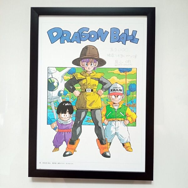 ドラゴンボール 扉絵 イラスト ポスター 額付き No.133