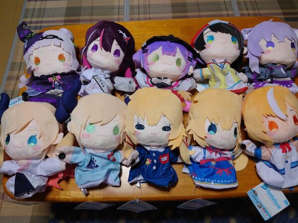 ホロライブ パペットぬいぐるみ10種